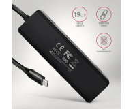 Axagon HUE-C1C, 4x USB 5Gbps TRAVEL hub, USB-C, USB-C - 1353427 - zdjęcie 3